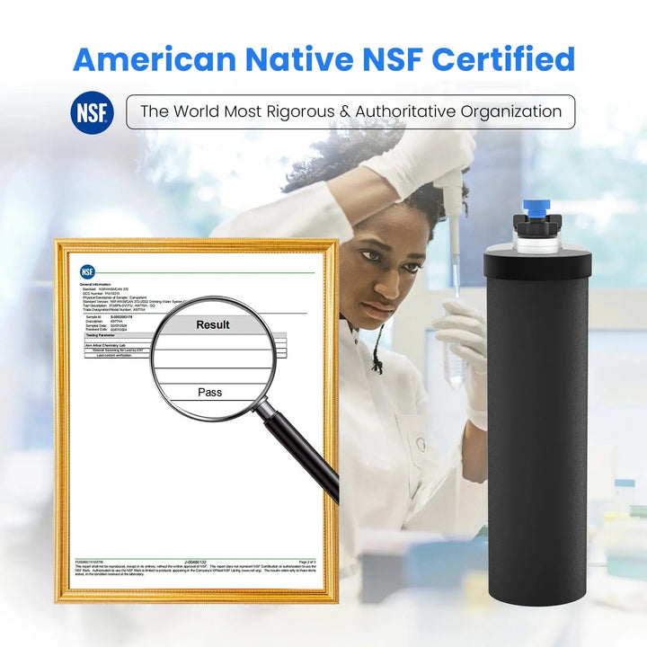 Purewell® - K Series - Black Carbon Water Filter Elements for Gravity-fed Water Filter System Purewell