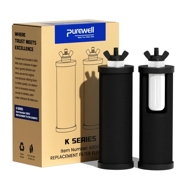 Purewell® - K Series - Fluoride Removal Filter Elements Combination Purewell