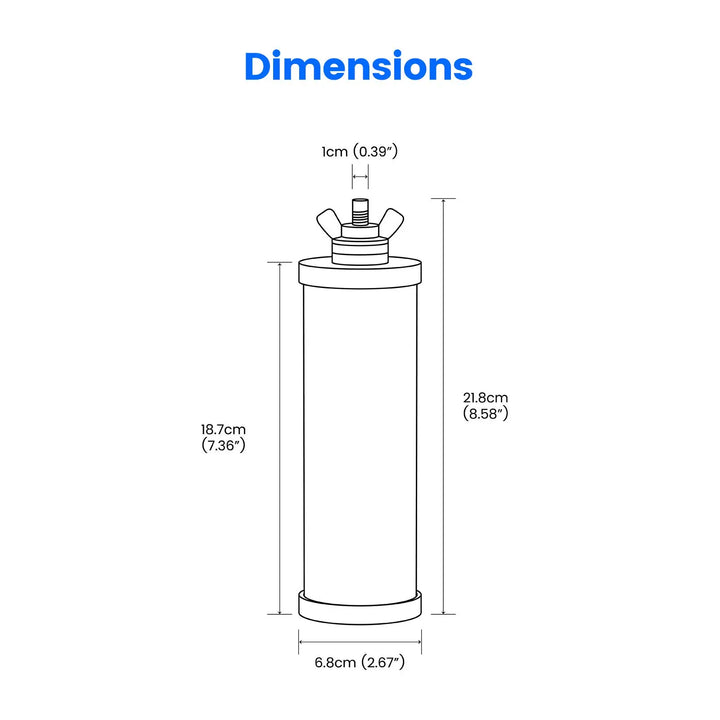 Purewell® - K Series - Fluoride Removal Filter Elements Combination Purewell