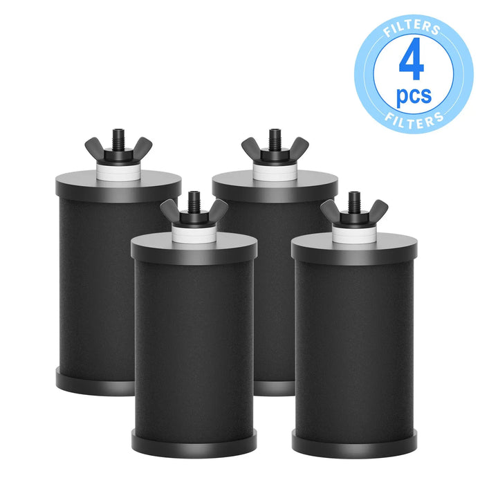 Purewell® - K Series - Upgraded Replacement Black Carbon Water Filter Elements 2387 - 2 pcs / 4 pcs / 6 pcs / 8 pcs Purewell