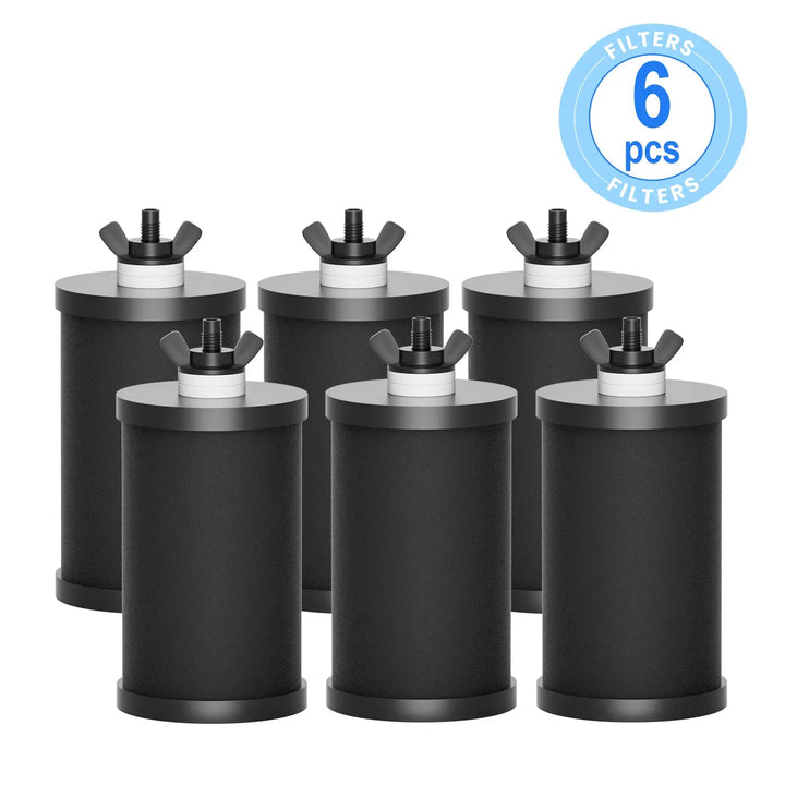 Purewell® - K Series - Upgraded Replacement Black Carbon Water Filter Elements 2387 - 2 pcs / 4 pcs / 6 pcs / 8 pcs Purewell
