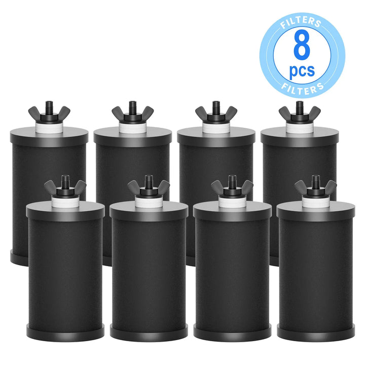 Purewell® - K Series - Upgraded Replacement Black Carbon Water Filter Elements 2387 - 2 pcs / 4 pcs / 6 pcs / 8 pcs Purewell