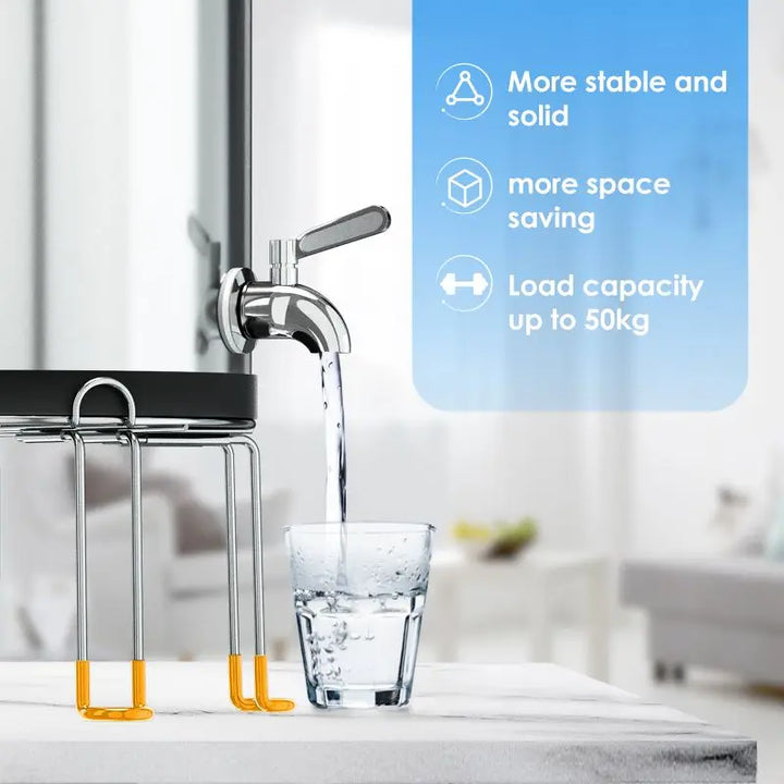 Stainless Steel Stand - for 2.25/2.9 Gallons Gravity Filter Systems Purewell